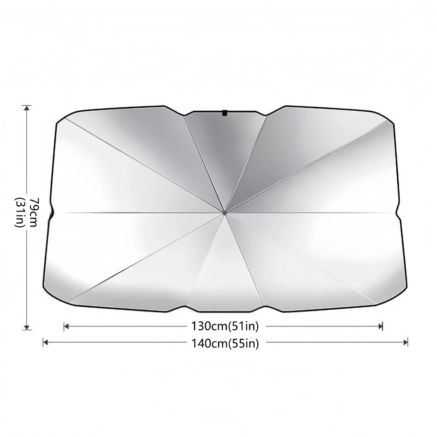 Paraguas Sol para parabrisas de Auto