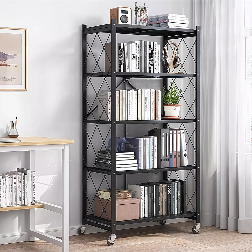 Estante de Almacenamiento Plegable sin Instalación