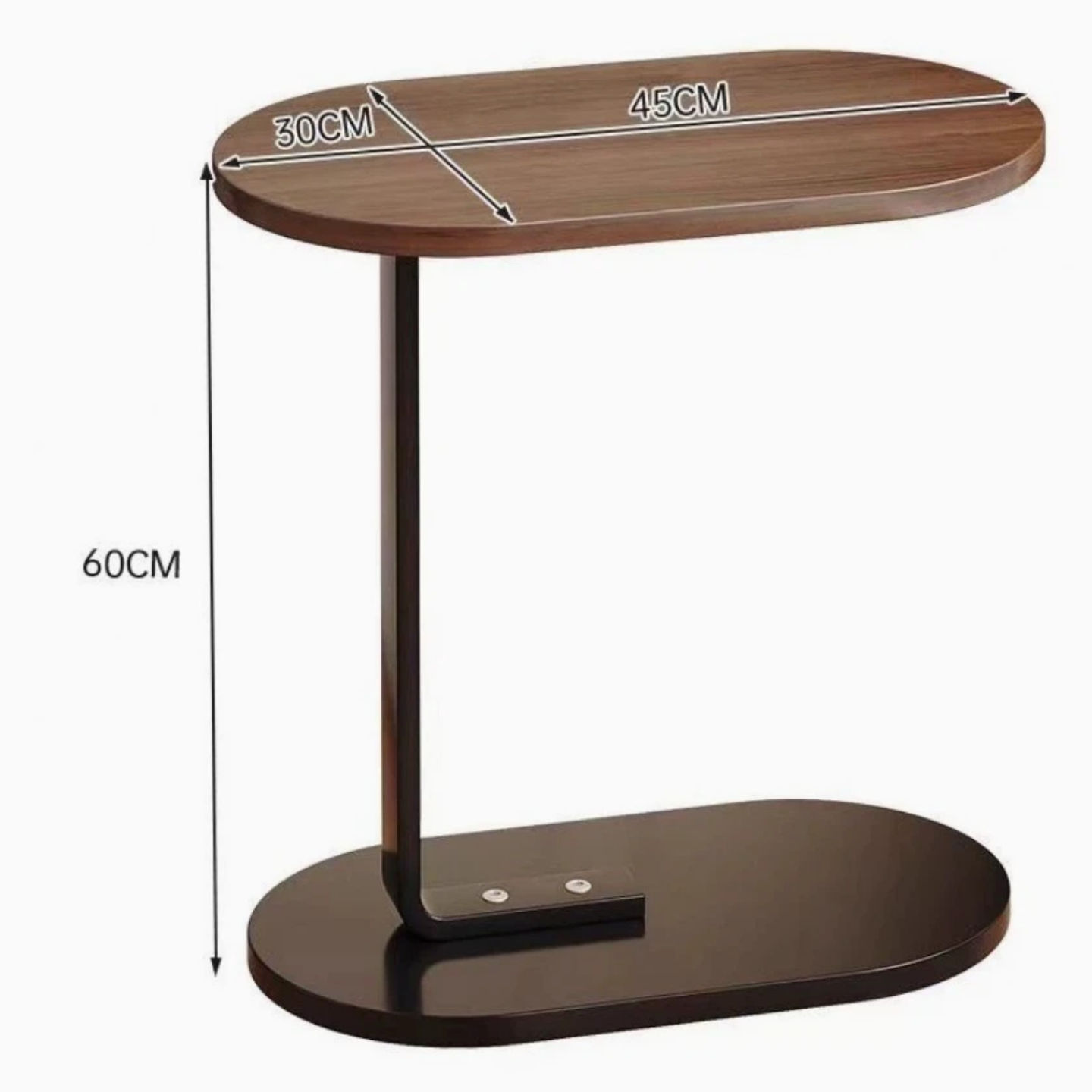 Mesa Lateral Redonda de Estilo Lujoso Ligero Moderno