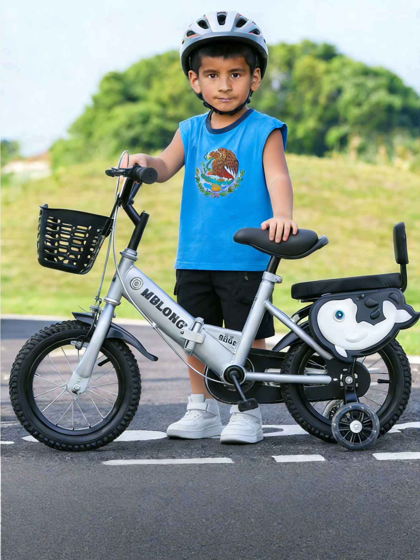 Bicicleta Infantil Plegable de 14 Pulgadas