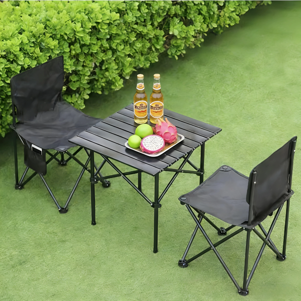 Silla Plegable Portátil para Exteriores, Equipo de Campamento