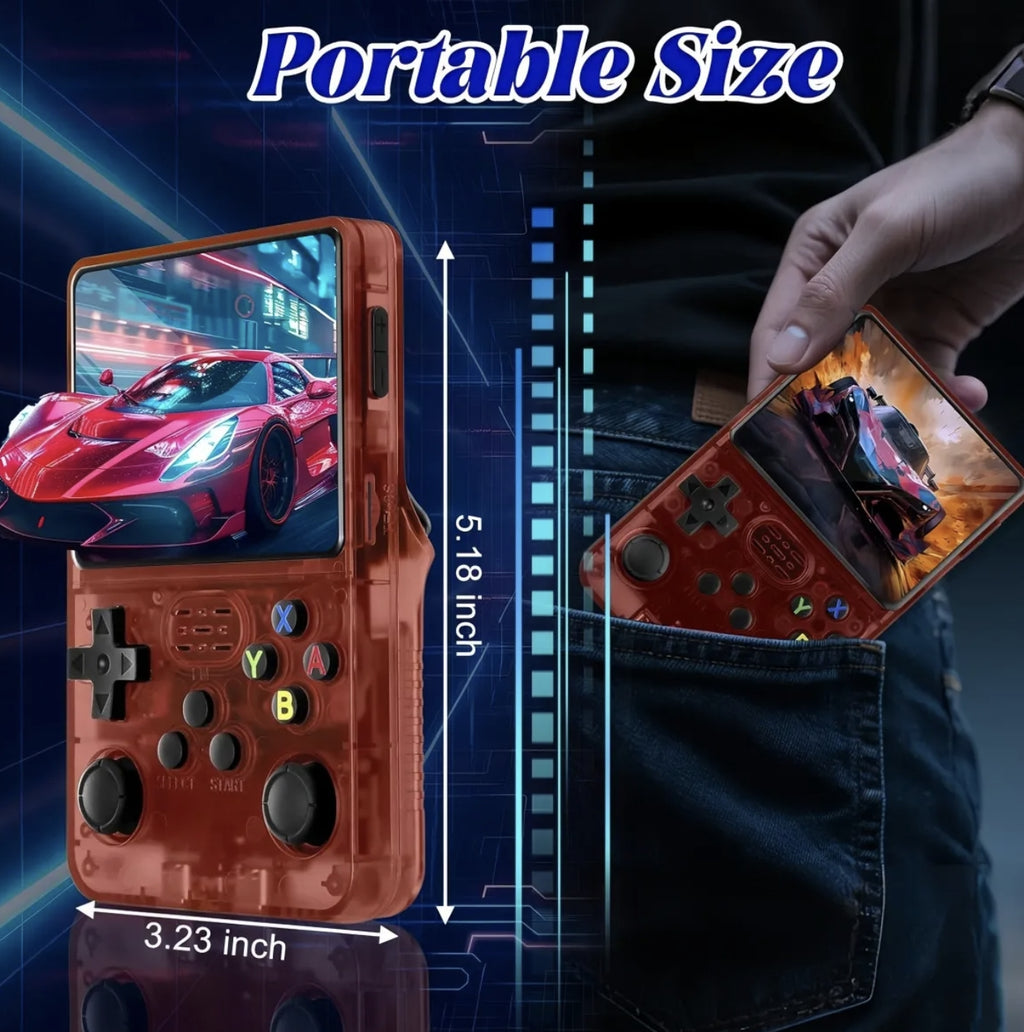 Pantalla Ips Portatil Para Jugar R36s Pro 64g Transparente Perfecto Regalo