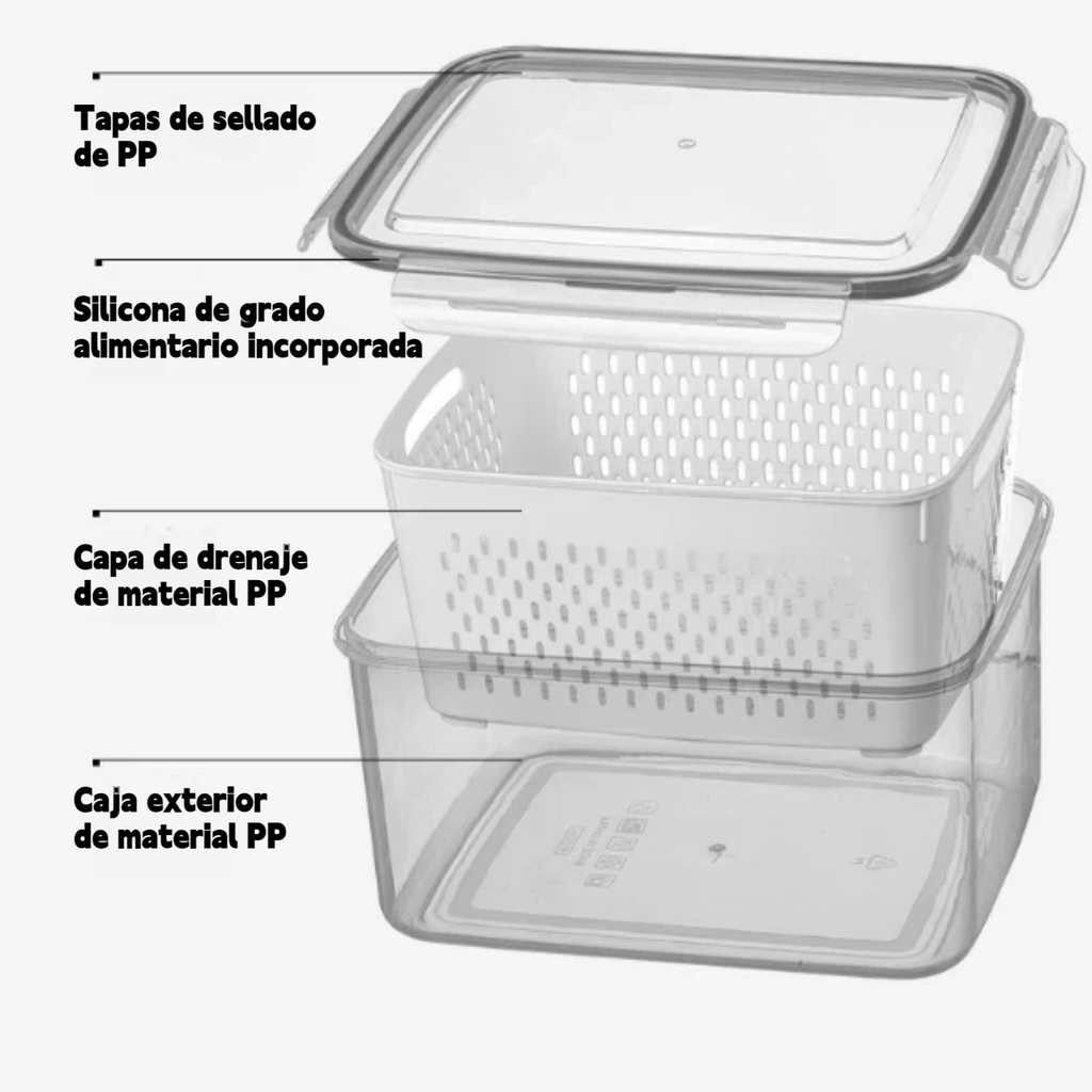 Cajitas de Conservación Alimentaria con Certificación FCM