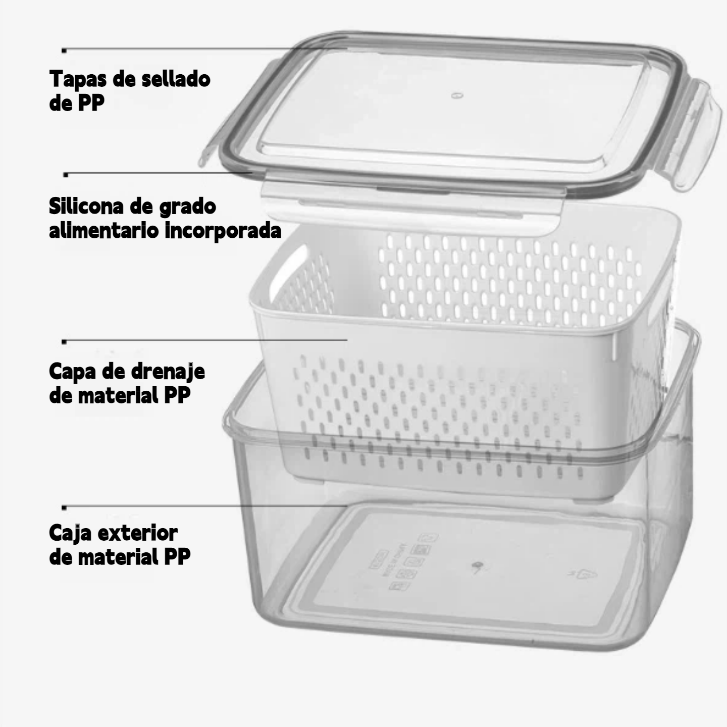 Cajitas de Conservación Alimentaria con Certificación FCM