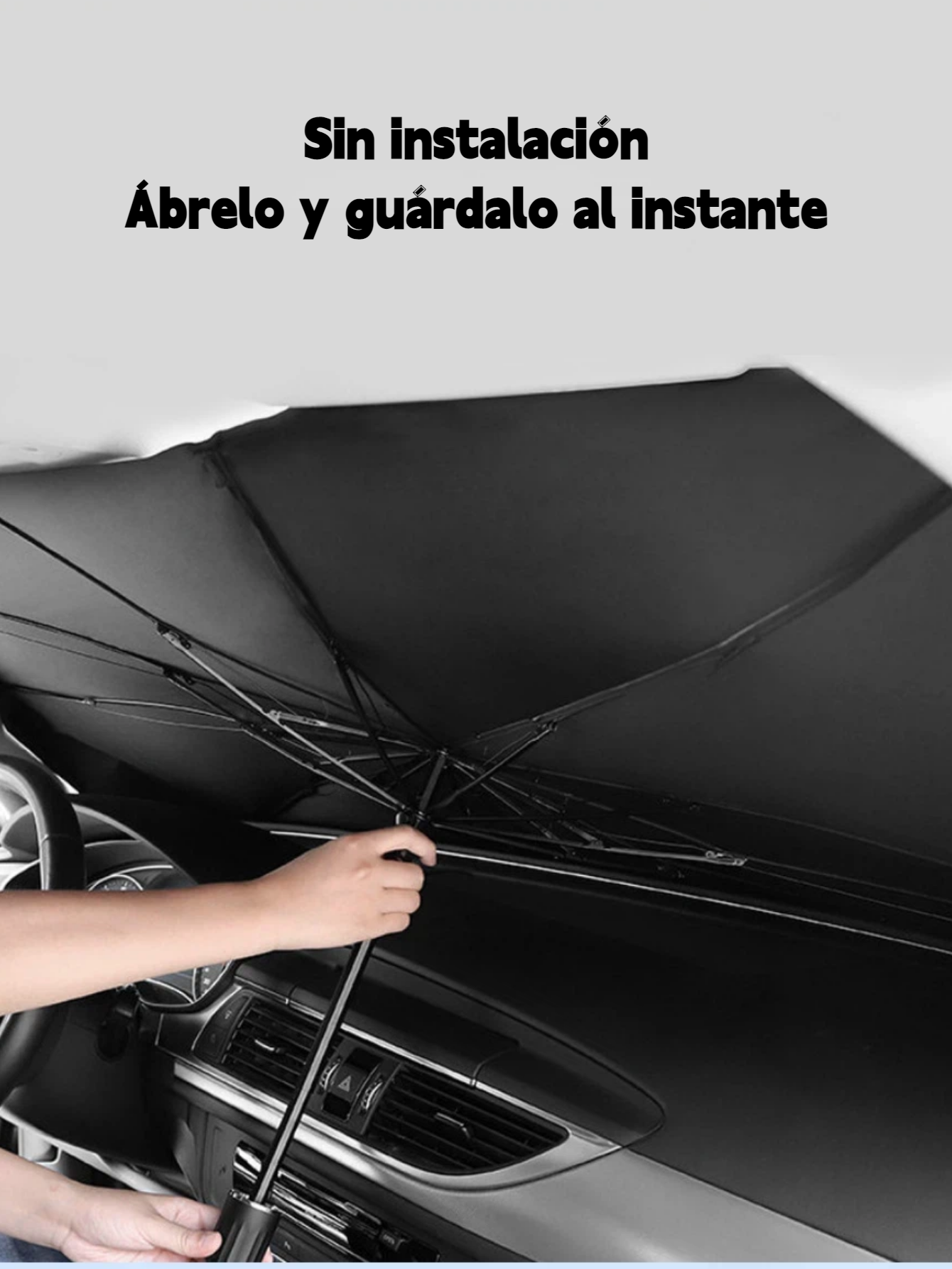 Paraguas Sol para parabrisas de Auto