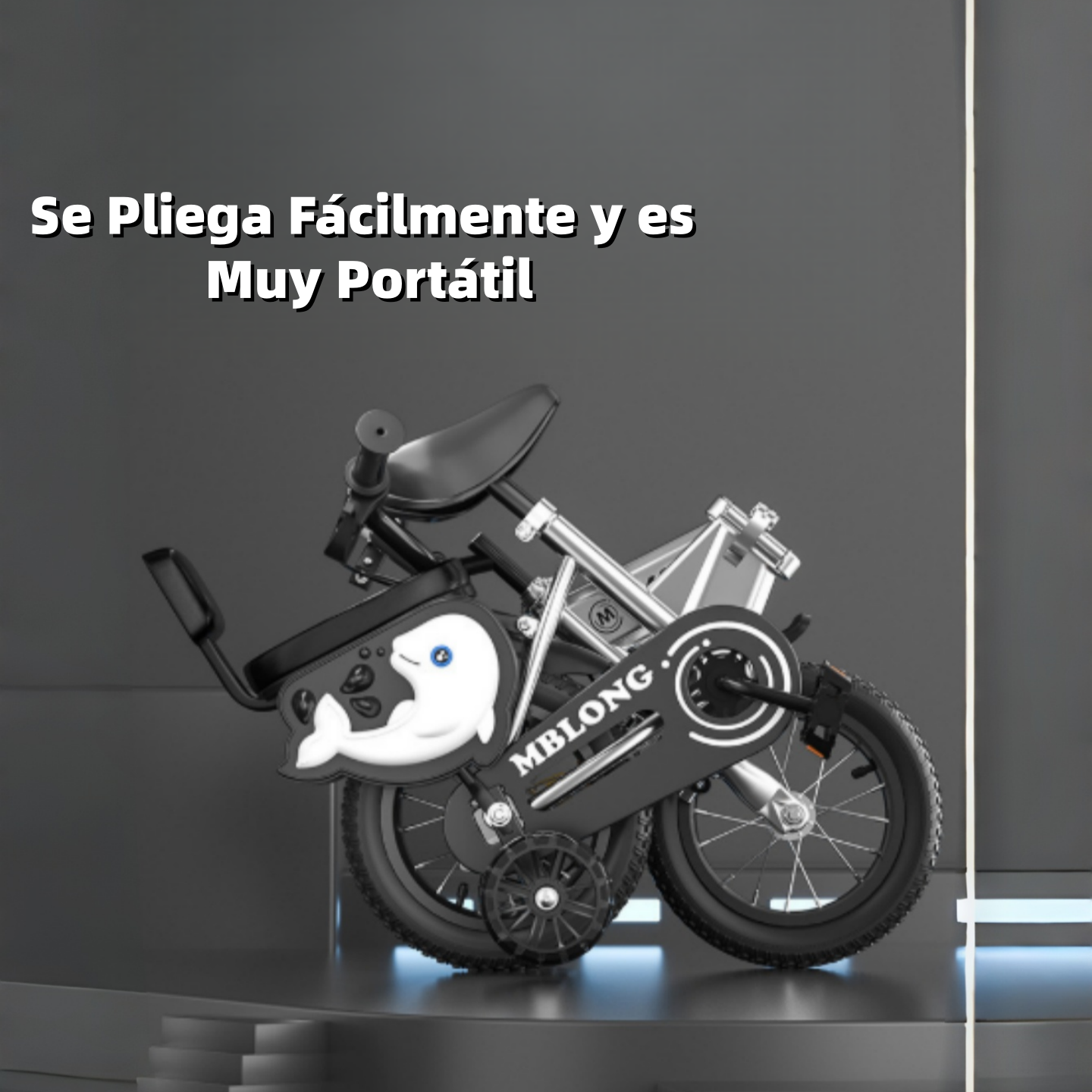 Bicicleta Infantil Plegable de 14 Pulgadas