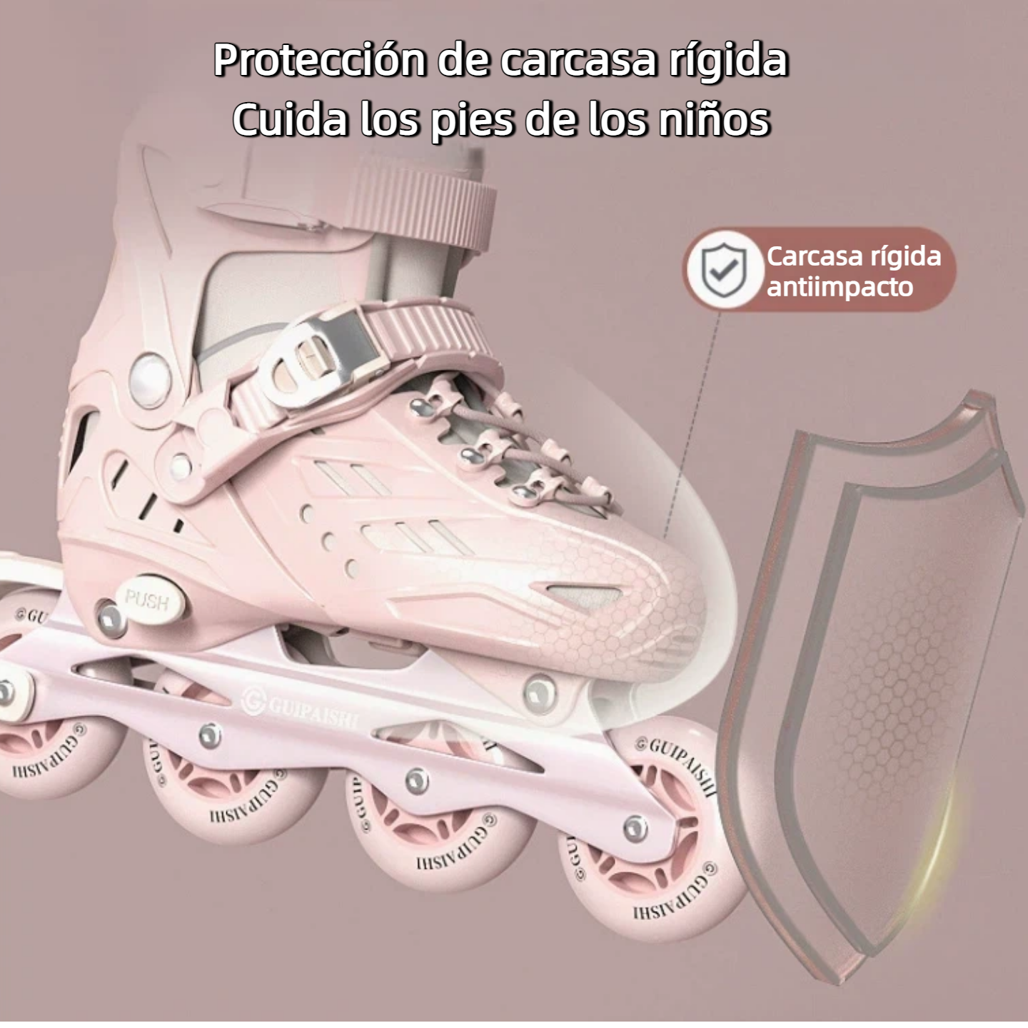 Patines Ajustables para Niños 3-12 Años