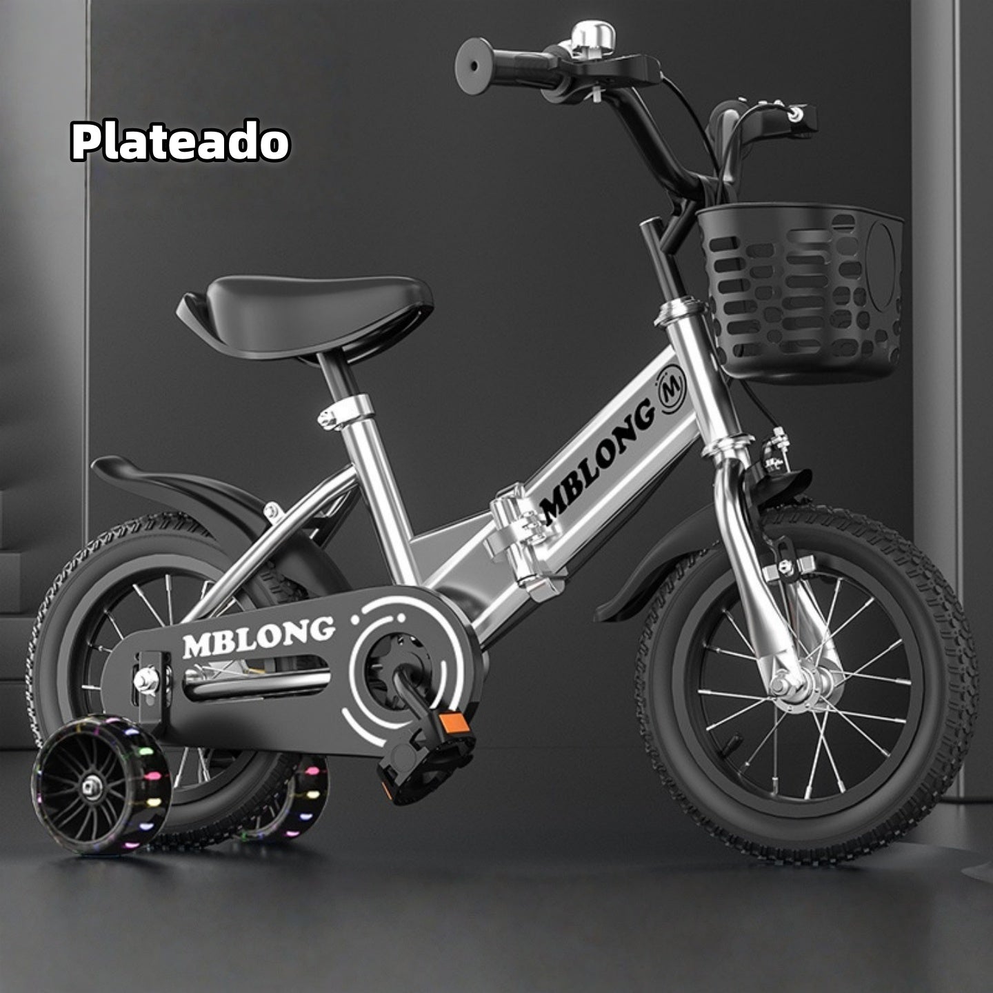Bicicleta Infantil Plegable de 14 Pulgadas