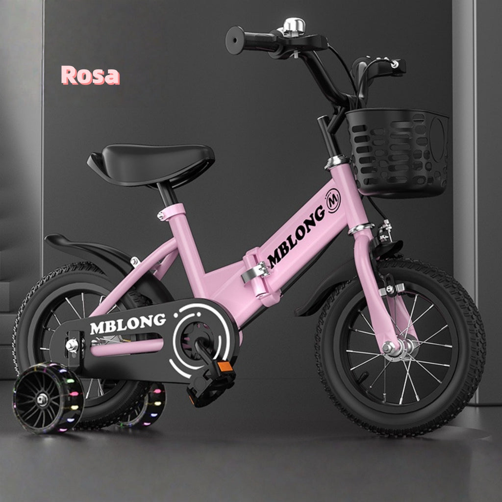 Bicicleta Infantil Plegable de 14 Pulgadas