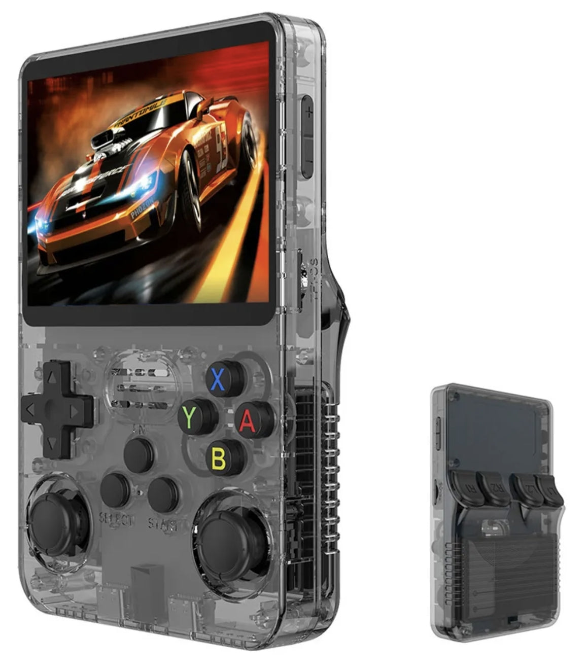 Pantalla Ips Portatil Para Jugar R36s Pro 64g Transparente Perfecto Regalo